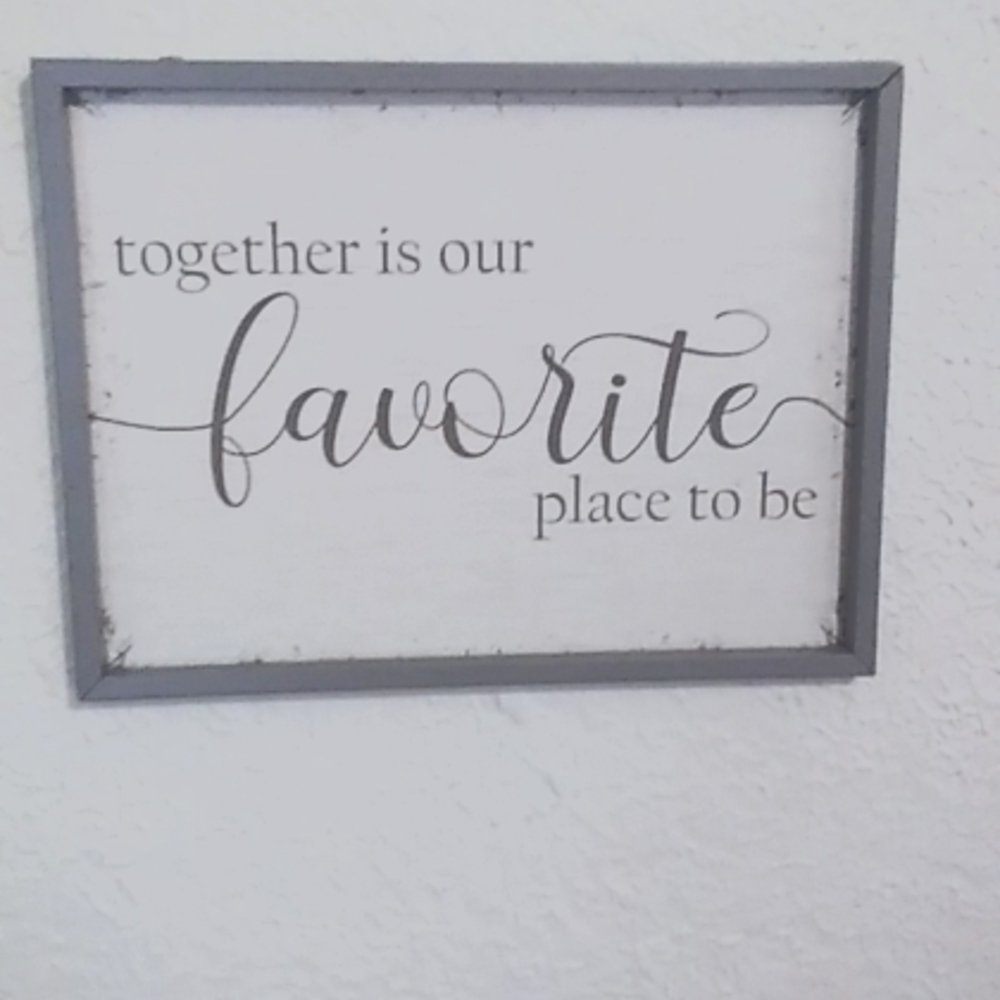 Sign of the Times wall decor